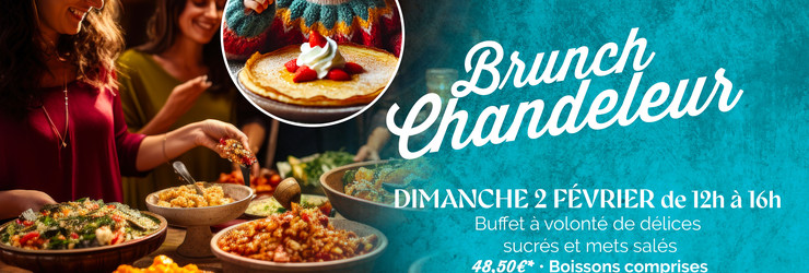 brunch chandeleur